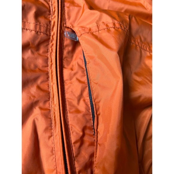 Weather Tamer Men's light coat orange windbreaker size large - Picture 12 of 12